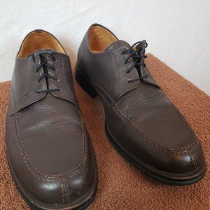 Sandro Moscoloni Vineyard Men's 10 D Brown Leather Oxford Dress Shoes 3060